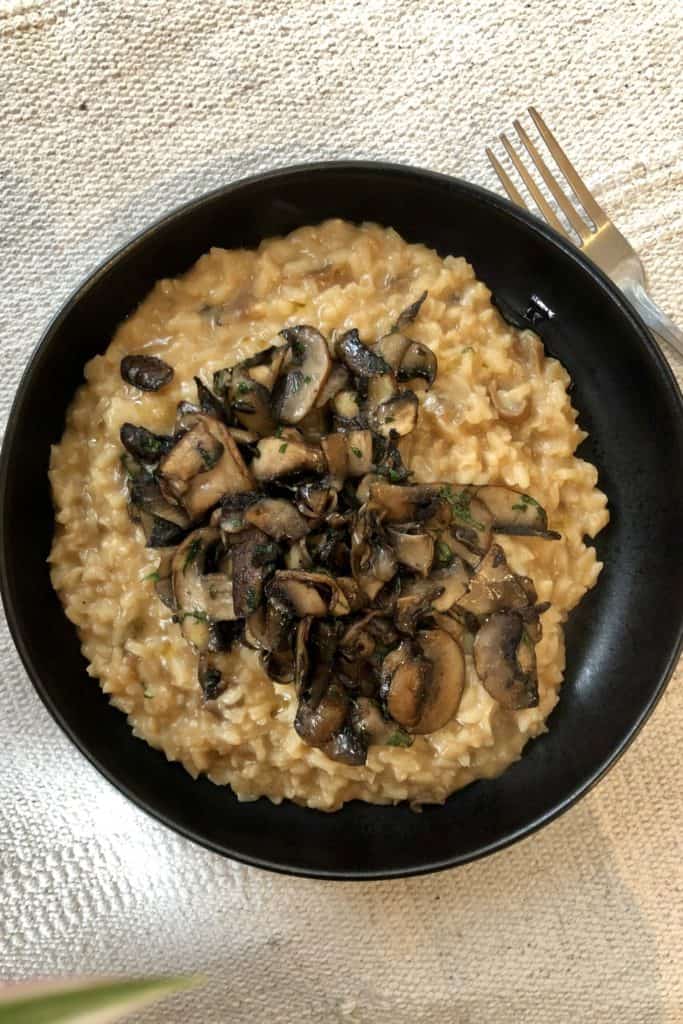 Easy Mushroom Risotto: Under 30 Minutes - Eat With Fish